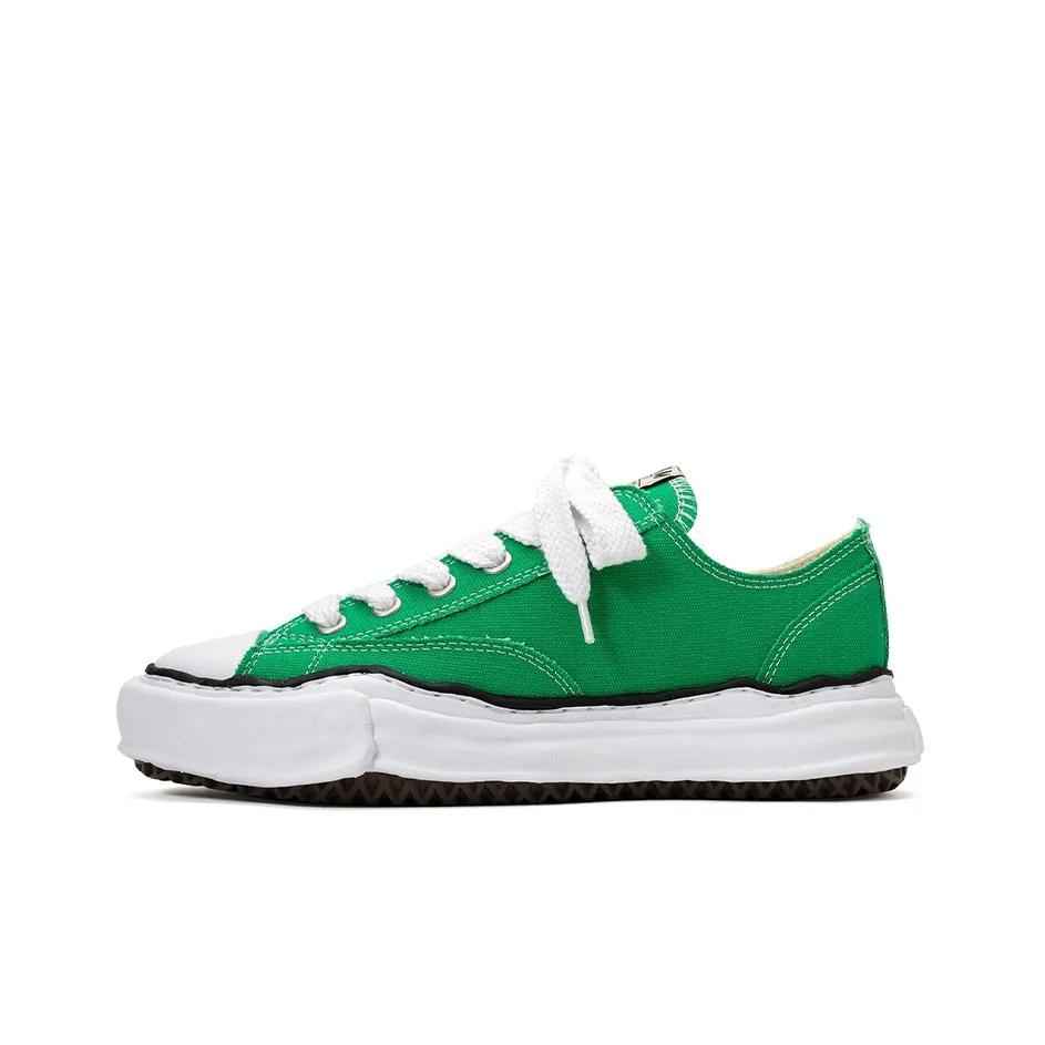 Maison Mihara Yasuhiro Peterson OG Sole Canvas Low Sneakers Green(1)_6_11zon Maison Mihara Yasuhiro Peterson OG Sole Canvas Low Sneakers Green(1)_6_11zon