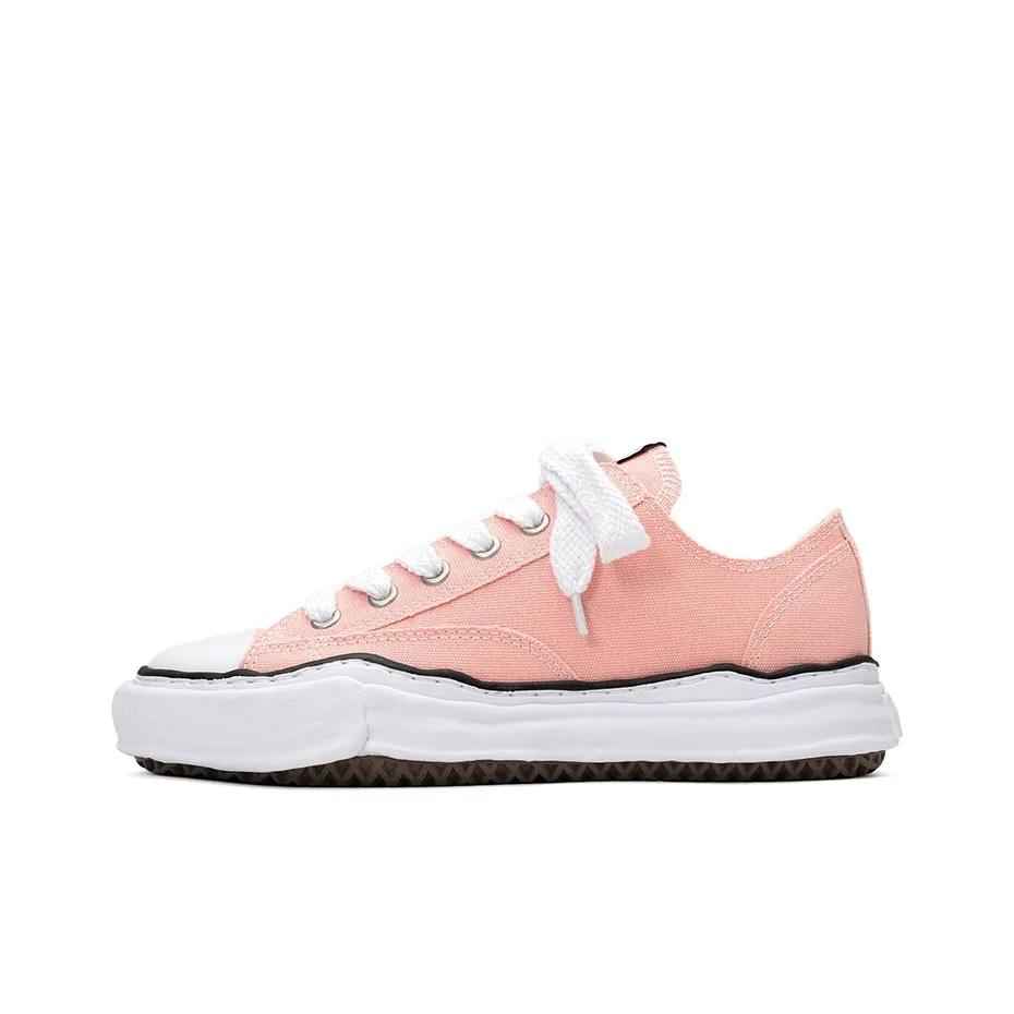 Maison Mihara Yasuhiro Peterson OG Sole Canvas Low Sneakers Pink(1)_1_11zon Maison Mihara Yasuhiro Peterson OG Sole Canvas Low Sneakers Pink(1)_1_11zon
