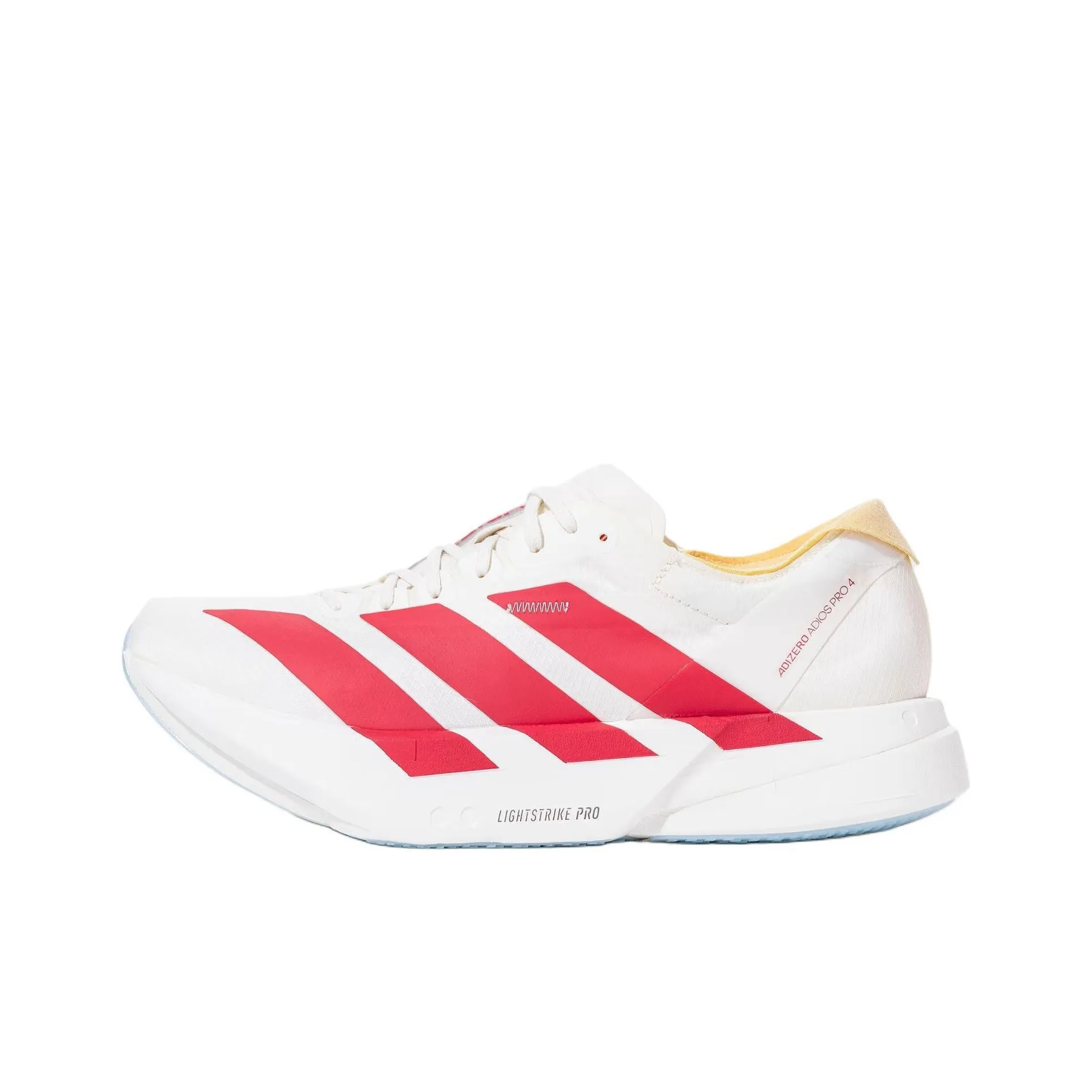 Adidas Adizero Adios Pro 4 Off White Semi Lucid Red Adidas Adizero Adios Pro 4 Off White Semi Lucid Red