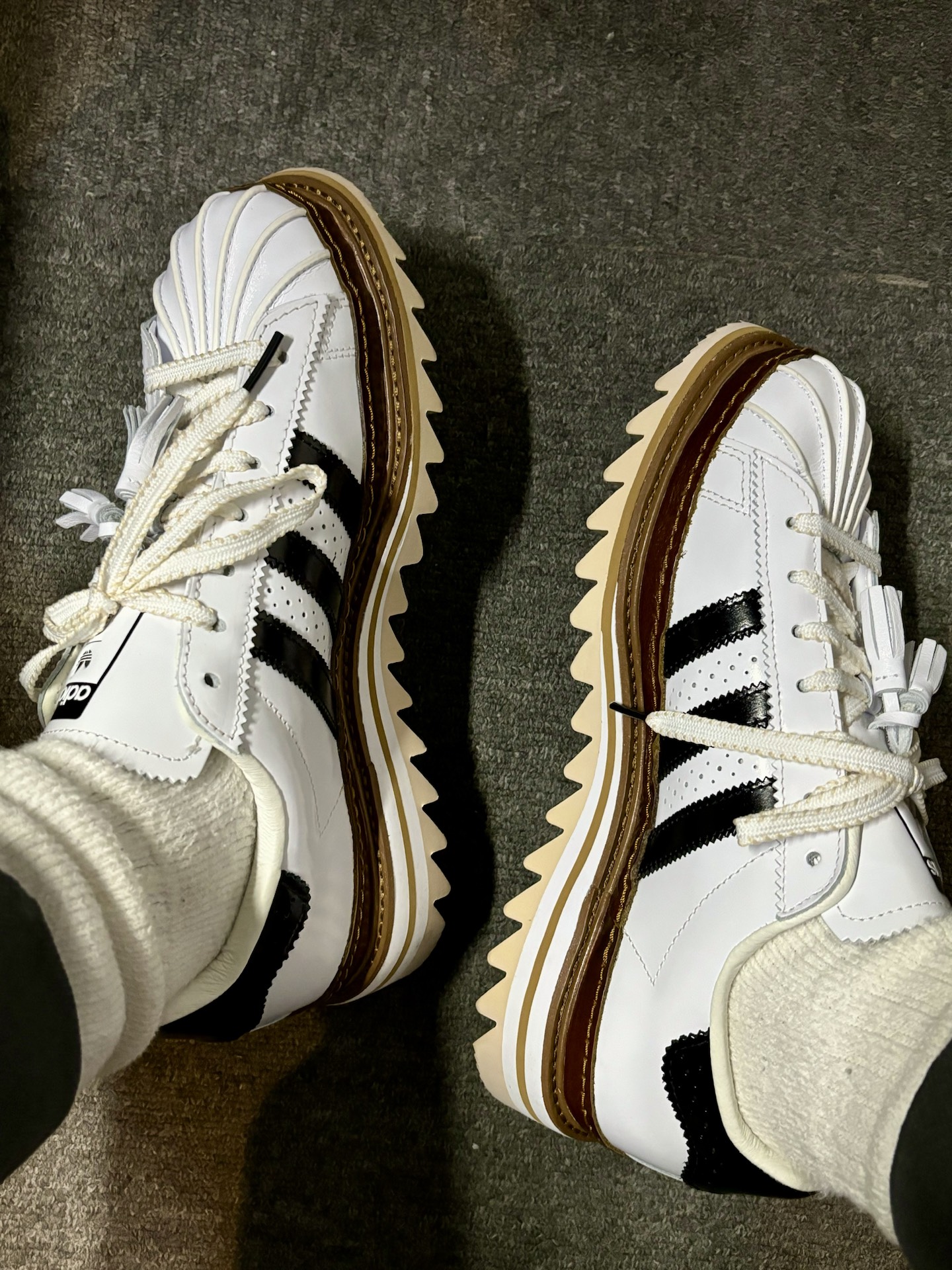 【콜라보 히트 상품】CLOT x 아디다스 오리지널 슈퍼스타 IH3132 photo review