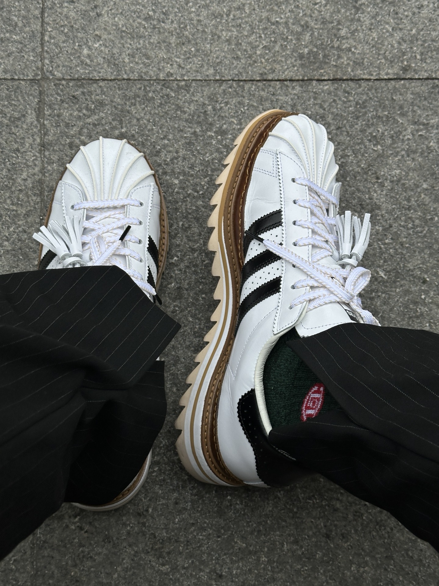 【콜라보 히트 상품】CLOT x 아디다스 오리지널 슈퍼스타 IH3132 photo review