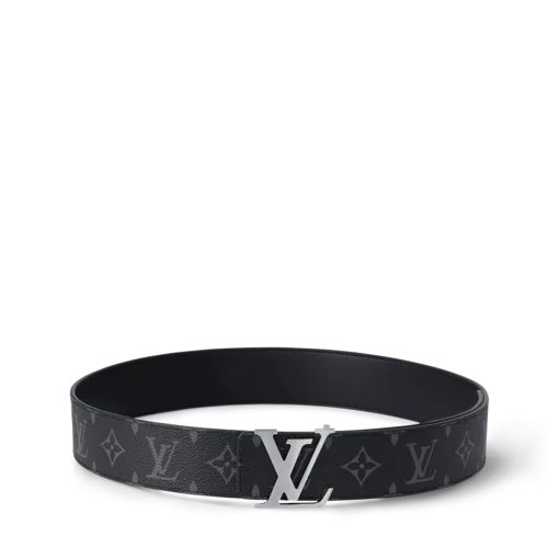 루이비통 LV 이니셜 40mm 리버서블 벨트 M9043 양면 착용 가능 남성 캔버스 가죽 벨트