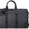 구찌 Gg 블랙 캐리온 더플 블랙 Gg 슈프림 L44*W24*H29cm