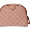 구찌 오피디아 Gg 스몰 숄더백 핑크 캔버스 L23.5*W8*H19cm