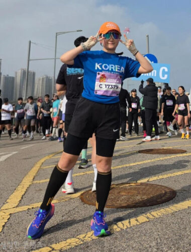 아식스 슈퍼블라스트3 러닝 쿠션화 1013A177-400 photo review