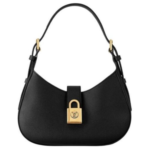 루이비통 로우 키 숄더백 블랙 L25*W6*H16cm