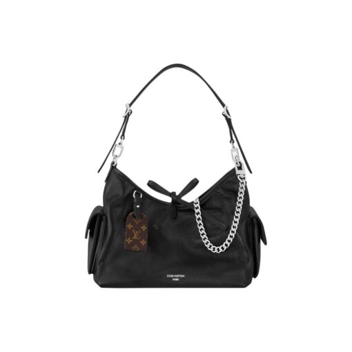 루이비통 캐리올 카고 Pm 블랙 L33.5*W14.9*H23cm