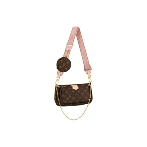 루이비통 멀티 포쉐트 악세수아 모노그램 라이트 핑크 L24*W4*H13.5cm