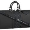 LOUIS VUITTON 키폴 캔버스+가죽 핸드백 여행 가방 남성 블랙 L50*W23*H29cm