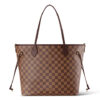 루이 비통 NEVERFULL 코팅 캔버스 토트 가방, 쇼핑백, 핸드백 M 여성 브라운 L30.99*W13.97*H27.94cm