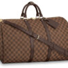 LOUIS VUITTON 키폴 코팅 캔버스 및 소가죽 트림 여행 백, <브랜드_1>e 어깨 크로스백, 핸드백 여성 브라운 L55*W26*H31cm