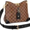 LOUIS VUITTON 오데온 캔버스 숄더백 여성 브라운 L24.8*W8.8*H28cm