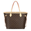 LOUIS VUITTON NEVERFULL 소가죽 콤보 백, 토트 가방, 쇼핑백, 핸드백 M 여성 브라운 L31*W14*H28cm