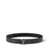 루이비통 LV 이니셜 35mm 리버서블 벨트 M0450 양면 착용 가능 남성 가죽 벨트
